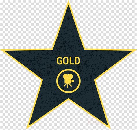 hollywood star png   cliparts  images  clipground