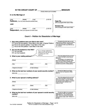 choosing florida divorce forms  file  easy guide  printable