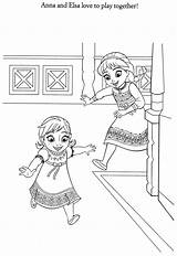 Coloring Frozen Pages Disney Elsa Anna Colouring Sisters Sheet Coloringdisney Tumblr Olaf sketch template