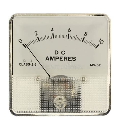 amperemeter stock afbeelding image  wetenschappelijk