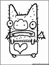 Coloring Pages Batty Fun Colouring sketch template