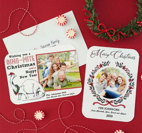 personalized printable christmas photo cards allfreechristmascraftscom