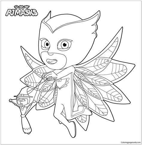 owlette   puppet coloring page  printable coloring pages