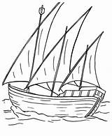 Boat Coloring Fishing Pages Drawing Three Color Sails Sail Kids Boats Has Row Print Sailboat Button Through Getdrawings Getcolorings Grab sketch template