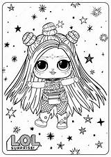 Lol Coloring Pages Printable Surprise Omg Doll Ultra Rare Barbie Hairgoals Kids Colouring Cartoon Cute sketch template
