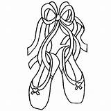 Ballet Shoes Coloring Pages Ballerina Shoe Lebron Dance Girls Pointe Drawing James Colouring Color Sheets Kids Getcolorings Getdrawings Printable Nutcracker sketch template