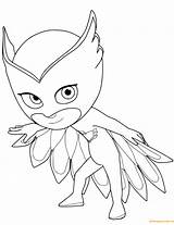 Pj Owlette Masks Coloring Pages Print Online sketch template