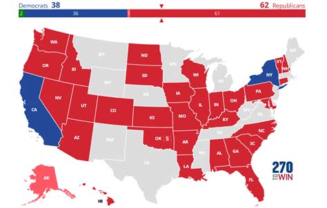 2022 Senate Election Interactive Map