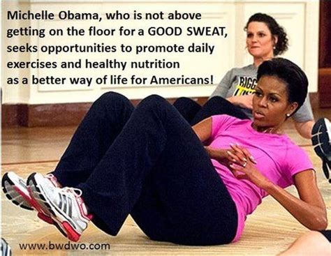 lead by example michelle obama daily workout michelle