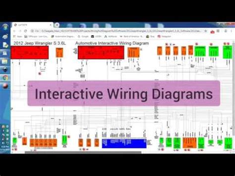 interactive wiring diagram software snap shot youtube
