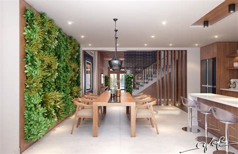 interior design close  nature rich wood themes  indoor vertical
