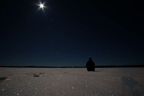 einsamkeit foto bild menschen im schnee winter schweden bilder