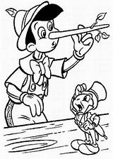 Pinocchio Pinocho Grillo Disegni Colorare Coloring Pepito Pinochio Jiminy Fiabe Gepetto Nasul Dibujosparacolorear Preescolar Clic Cuento Coloriages Pinokio Personajes Bordar sketch template
