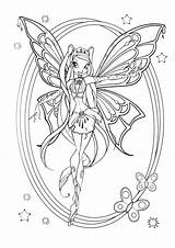 Winx Kleurplaat Coloring Enchantix Bloom Flora Ausmalen Believix Musa Winxclub Fairy Tegninger Downloaden Tallennettu Täältä Gemerkt Uitprinten sketch template