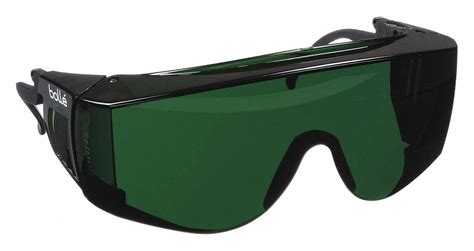 bolle safety override scratch resistant welding safety glasses shade