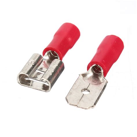 jfbl hot pcs insulated assorted electrical wire terminal crimp connector spade set tube