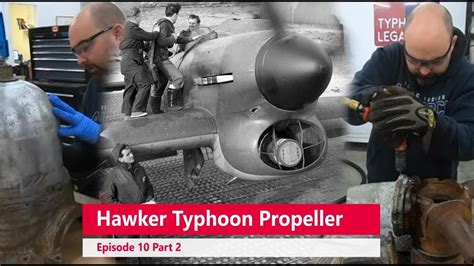 se part  hawker typhoon propeller youtube