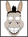 donkey face mask template sampletemplatess sampletemplatess