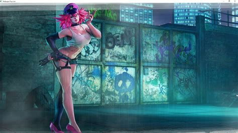 Wallpaper Engine Street Fighter V Poison Sex Desktop