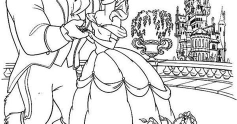 beauty   beast coloring pages httpprocoloringcombeauty