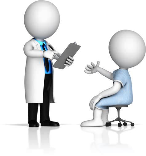 download patient persona doctor and patient animated png image with