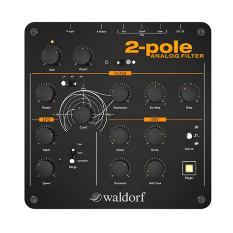 waldorf  pole analog filter gearmusic