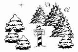 Coloring Christmas Pole Pages North Printable Santa Workshop Kids Holiday Printables Hiding Trees Behind Welcome sketch template