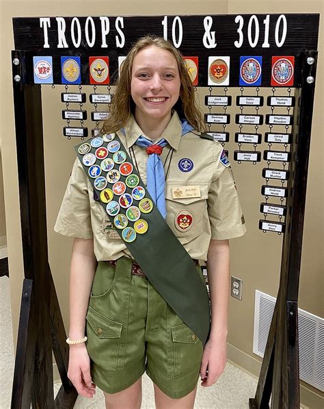 Teen Charts New Path As First Female Eagle Scout In Jefferson City