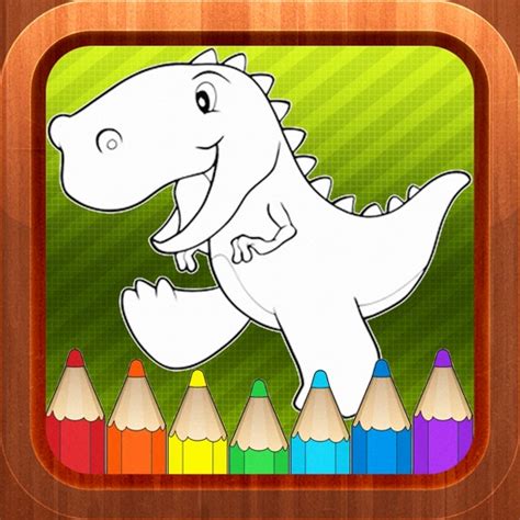 dinosaur kids coloring learning game  kids  toddlers  anupong