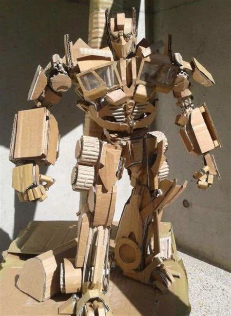 cardboard models created  young taiwanese artist wil