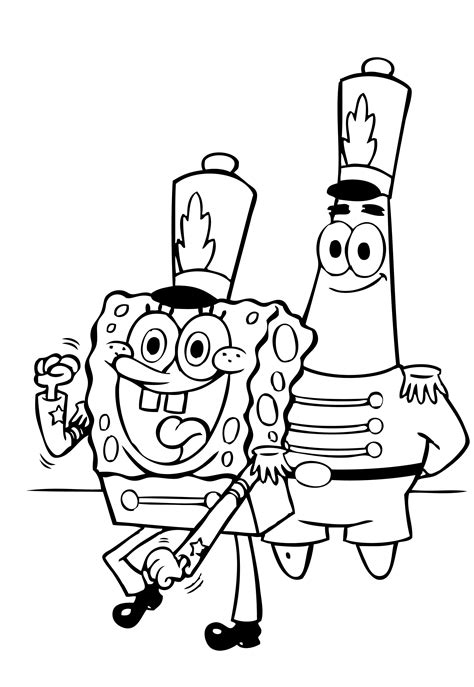 spongebob bob coloring page spongebob squarepants coloring pages
