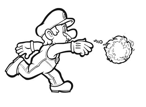 mario coloring pages collection