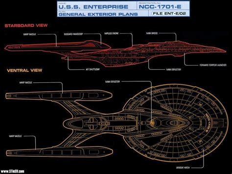 schematic   uss enterprise  star trek pinterest uss enterprise star trek  trek