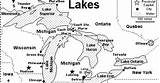 Lakes Map Great sketch template