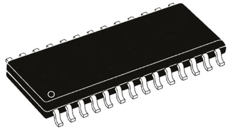 microchip picf eso bit pic microcontroller picf mhz  kb flash  pin soic rs