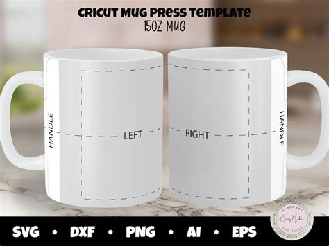 cricut  oz mug template