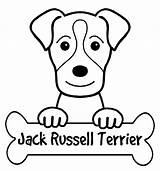 Jack Russell Pages Coloring Terrier Getcolorings Print Printable Getdrawings Color sketch template