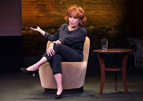 ‘me my mouth and i joy behar s one woman show the new york times