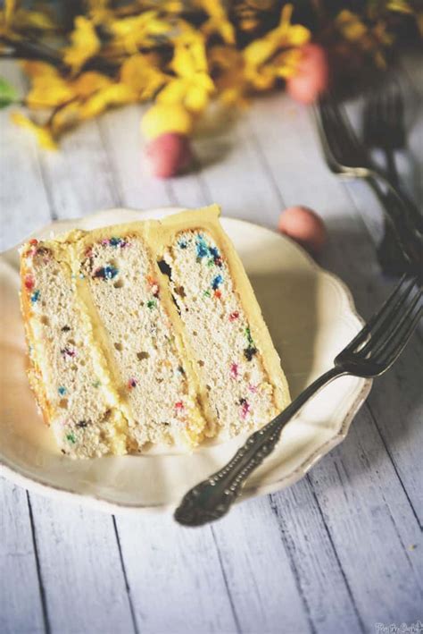 confetti layer cake with vanilla frosting kita roberts