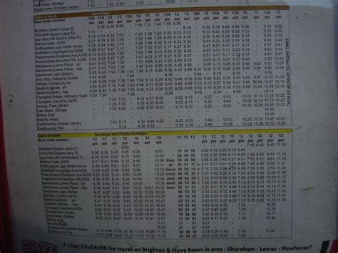 cuckmere haven bus timetable