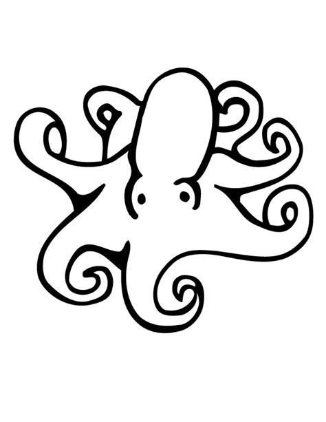 cute octopus pictures coloring home