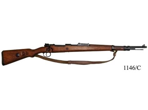 german kar 98k rifle with sling lock stock and barrel