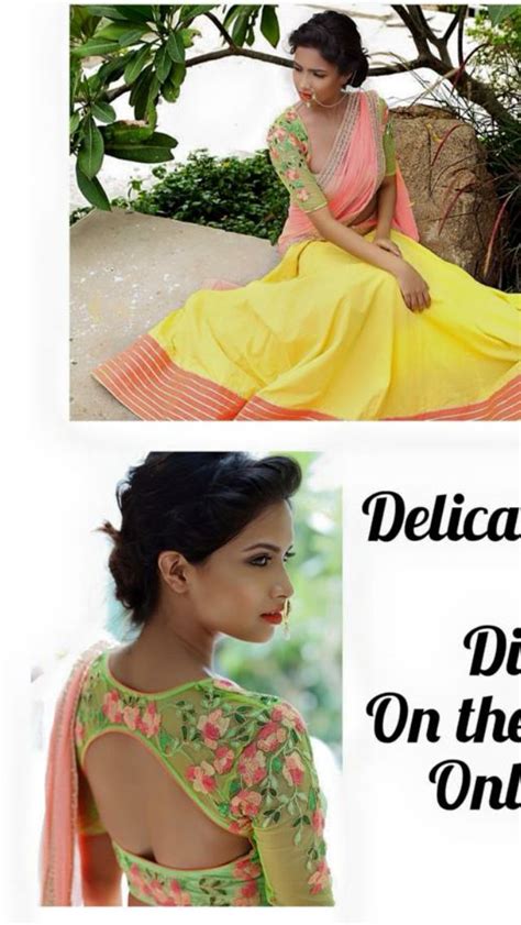 Pretty Yellow And Green Half Saree Indian Fashion