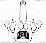 Screwdriver Mascot Phillips Screaming Clipart Cartoon Cory Thoman Outlined Coloring Vector 2021 sketch template