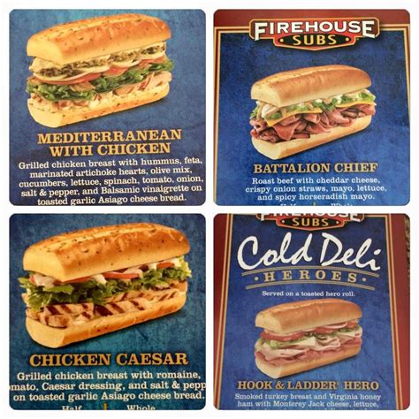 firehouse subs order food     reviews sandwiches  marks st