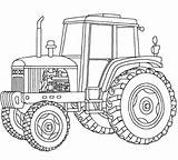 Traktor Pobarvanke Traktorji sketch template