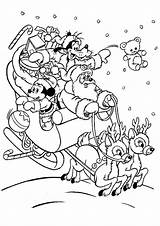 Kleurplaat Kerstmis Coloring Kerstman Goofy Tekeningen Bete Aangevraagd Boek sketch template