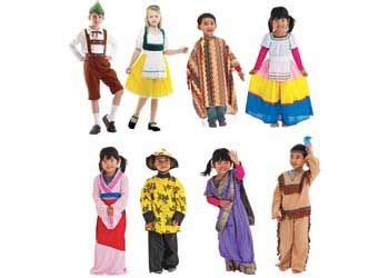 multicultural dress  kit  role play early childhood educational