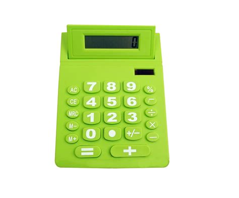 green  digit jumbo calculator wsol pgiftsg perkal corporate gift promotional