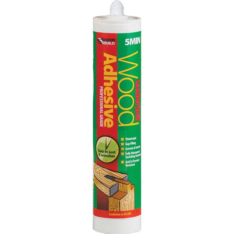 minute polyurethane wood glue gel ml toolstation